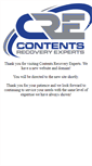 Mobile Screenshot of contentsrecoveryexperts.com